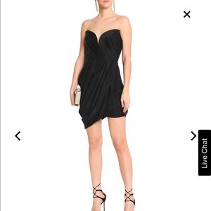 Zimmermann size 1 mini draped silk dress with sash